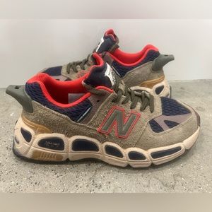 Size 9.5 - New Balance 574 x Salehe Bembury Team Forest Green 2021 Suede Navy